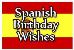 Happy Birthday Wishes Spanish