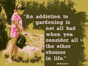 An addiction to gardening is not all bad when you consider all the ...