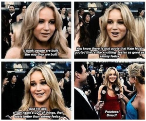 Funny Interview Quotes of Jennifer Lawrence