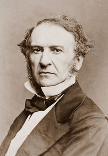 William Ewart Gladstone im Jahr 1861