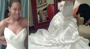 Beyonce’s Wedding Dress Photo Revealed