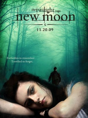 Haunting Fan Art- Edward Leaves Bella New Moon Poster
