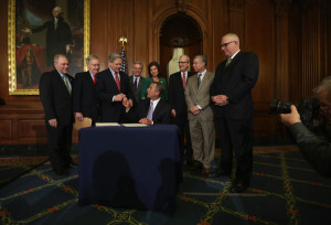 Rep Steve Scalise R LA Senate Majority Leader Sen Mitch McConnell