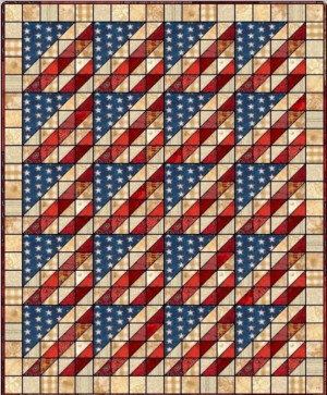 Old Glory Quilt Pattern