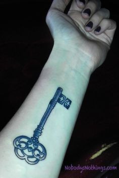 ... for Dane (they hold the keys to my heart) key tattoo, skeleton key