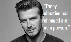 David Beckham Soccer Quotes