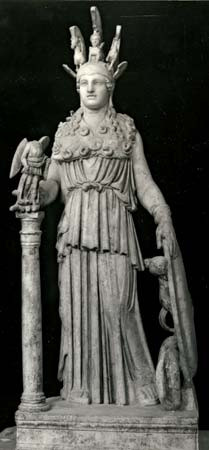 Phidias Athena Statue Athens
