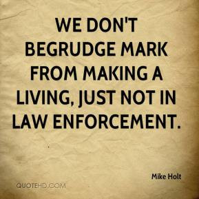 Mike Holt - We don't begrudge Mark from making a living, just not in ...
