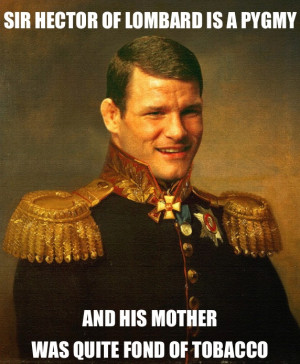 MMA Meme of the Day: The Vile Declarations of Count Bisping