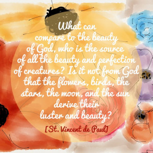 St. Vincent de Paul] spring quotes