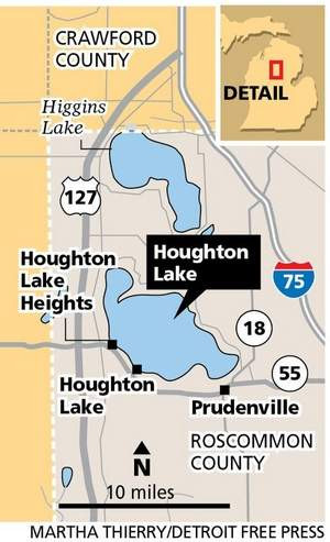 Reflections on Houghton Lake - Michigan's Largest Inland Lake