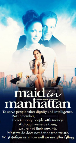 MAID IN MANHATTAN [2002]