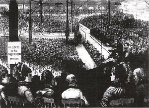 to tens of thousands in England, meeting preacher Charles Spurgeon ...