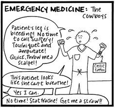 Medical Specialty Stereotype #7: Emergency Medicine :: The Cowboys ...