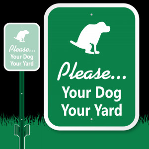 dog poop yard signs source http jobspapa com lawnboss dog poop signs ...