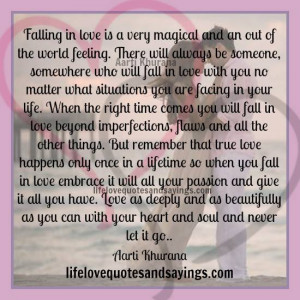 Falling In Love Is Magical..