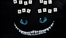 Were All Mad Here Quotes Wallpaper