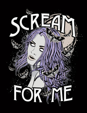 WWE Paige Logo Scream for Me