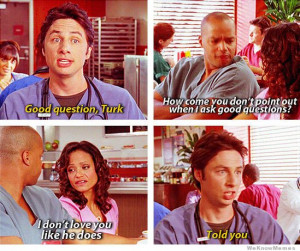 and Turk true bromance
