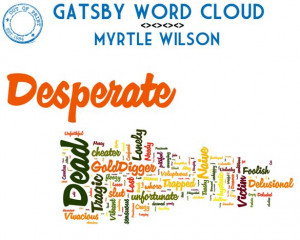 gatsby word cloud_myrtle wilson