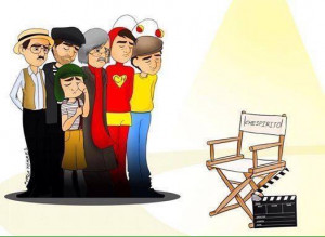 Con dibujos despiden a Chespirito en redes sociales