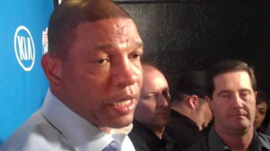 Doc Rivers' pregame news conference in Sacramento.
