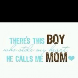 Even though he is almost a man, he will always be my little boy!