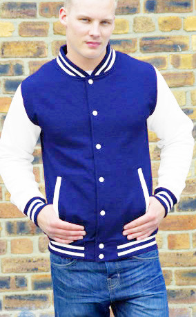 Cotton Baseball Jacket With Hood, Cotton Baseball Jacket With Hood