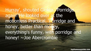 Famous Quotes About Funny Porridge