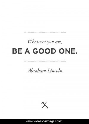 Abraham lincoln quotes on life