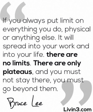 There are no such things as limits to growth, because there are no ...