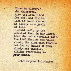 Christopher Poindexter quote