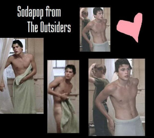the ousiders rob lowe- sodapop | movie- the outsiders