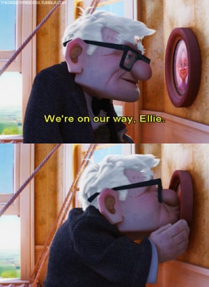 years ago on 27 october 2010 1 37pm 4176 notes disney up pixar quote