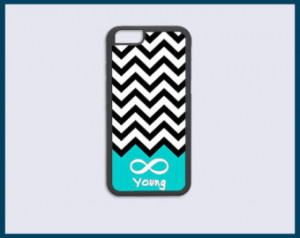 ... iPhone 4 4s Case - Chevron Infinity Young Design Cute Best Top Cover