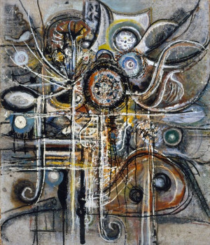 The Center, 1943, Richard Pousette-Dart: Abstract Art, Abstract ...