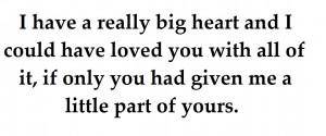 Big Heart Quotes Tumblr