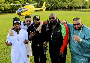 ... Of DJ Khaled, Lil Wayne, Drake & Rick Ross No New Friends Video Shoot