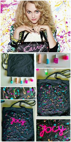 | The Carrie Diaries Nail Polish (Tote) Bag - Pink Chocolate Break ...
