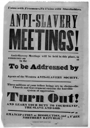 the fugitive slave law american memory anti slavery meetings american