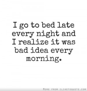 Stay Late Every Night And