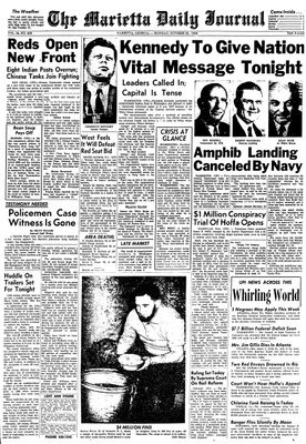 Cuban Missile Crisis Newspaper Articles