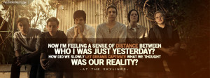 ... Skylines The Amazing Atom Lyrics At The Skylines Band Photo and Logo