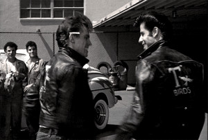 gif Black and White grease