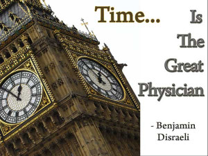 Time is the great physician.