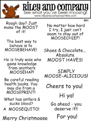 Moose Sayings 1