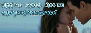 bella kiss quotes jacob black quote twilight characters drawn as