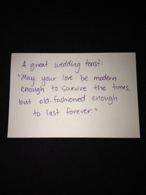 , Wedding Toasts Quotes, Wedding Toast Quotes, Wedding Speech Quotes ...