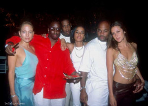 Jlo, Diddy, Jay z, Aaliyah and Dame