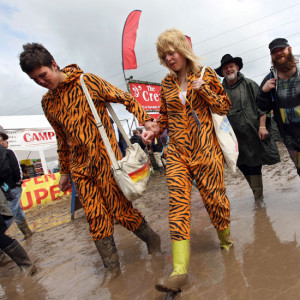 Glastonbury Festival Mud Pictures